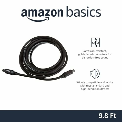 Amazon Basics Toslink Audio Cable