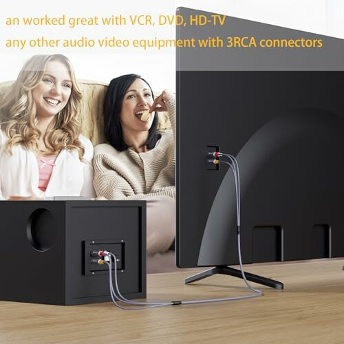 AV Cable 6ft 3RCA Cables