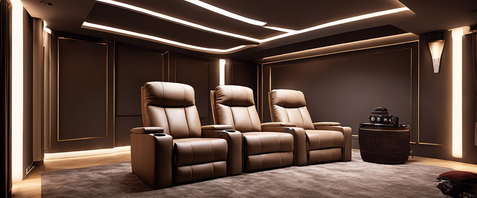 Luxury Home Theater Seating