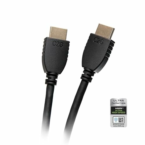 Ultra high-speed HDMI cable with certification label