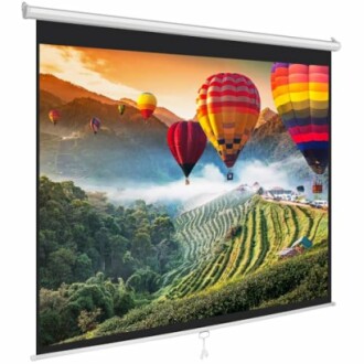Pyle Manual Pull-Down Projector Screen