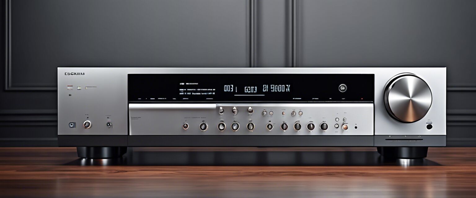 Stylish Luxury AV Receiver