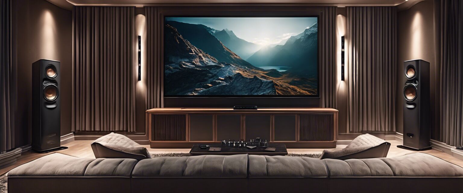 Luxury Home Theater Room