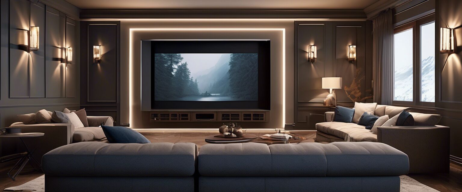 How to Create Effective Lighting in Your Home Theater