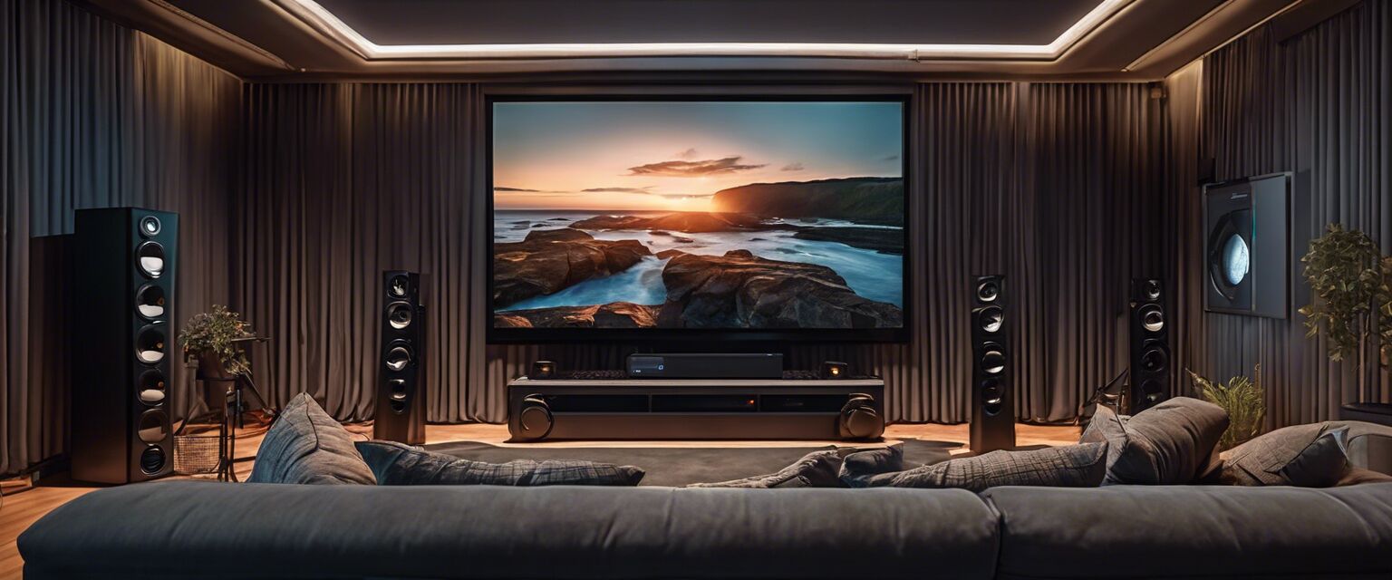 Smart home integration in theater