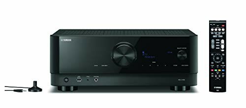 Yamaha AV receiver with remote control