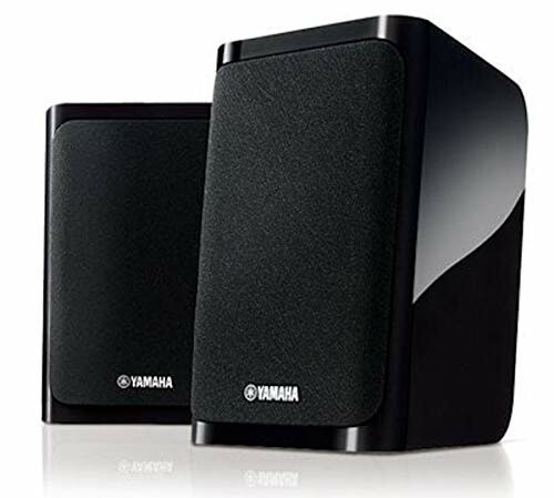 Yamaha black speakers